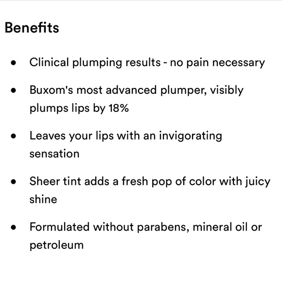 Buxom Plump Shot Lip Serum Mini - Picture 11 of 13